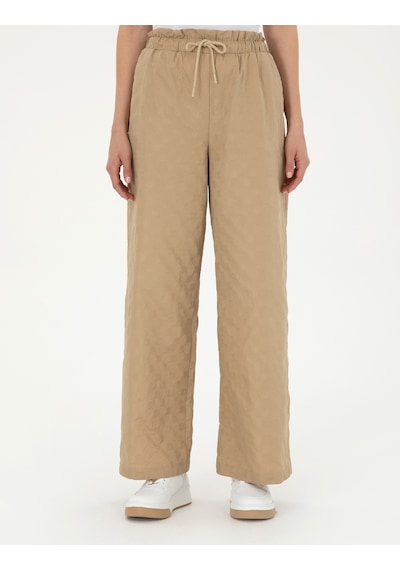 Pierre Cardin Kadın Bej Pantolon Kanvas-chino 50289354-vr011 Bej