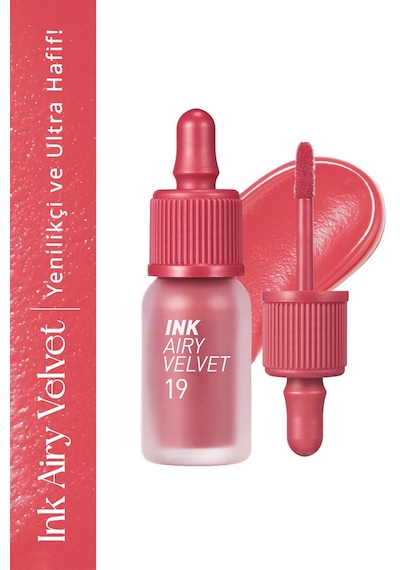 Peripera Ink Airy Velvet Ruj 19 Elf Light Rose