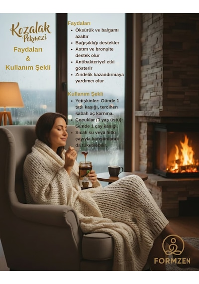 Formzen Kozalak Pekmezi 800 G Servi Kozalağı & Dut Pekmezi Karışımlı