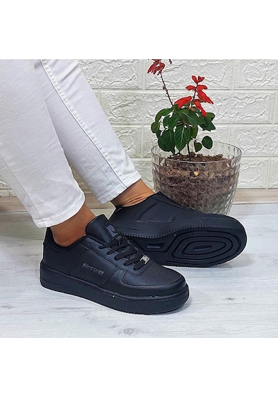Pierre Cardin 31370-31371 Siyah Fuspetli Hafif Spor Ayakkabı 001