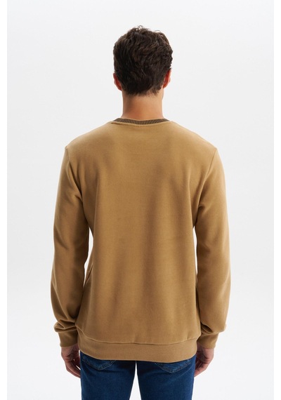 Ar-ma Erkek Regular Fit Örme Selanik Sweatshirt %65 Pamuk %35 Polyester, Karbon Fırçalı, Basic Bisiklet Yaka K30124698902 Kahverengi-k5 Acı Kahverengi Ar-ma Erkek Regular Fit Örme Selanik Sweatshirt %65 Pamuk %35 Polyester, Karbon Fırçalı, Basic Bisiklet Yaka K30124698902 Kahverengi-k5 Acı Kahverengi