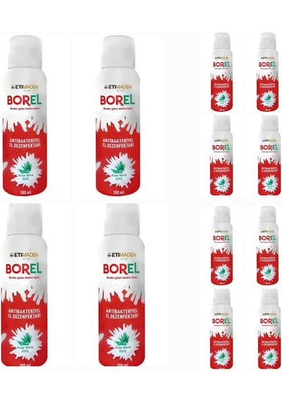 Borel El Dezenfektanı 100 Ml Sprey Form 12 Adet.