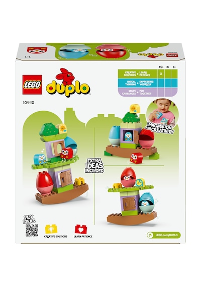 LEGO® DUPLO® Denge ve Dizme Ağacı 10440 - 18 Ay ve Üzeri Küçük Çocuklar için Eğitici Oyuncak Yapım Seti (27 Parça)