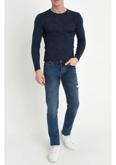 Efor 044 Slim Fit Mavi Jean Pantolon Mavi