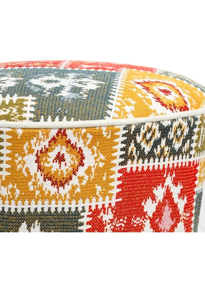Lorencehome Rug Puf - Beyaz