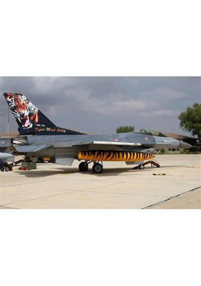 Babibi Dbt01014 1/48 Ölçek, F-16 C, Tigermeet 2006, Dekal Çıkartma