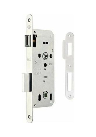 Kale Banyo Ve Tuvalet Kilidi 40mm Oval-nikel