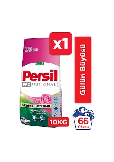 Persil 10 Kg Toz Çamaşır Deterjanı Gülün Büyüsü 66
