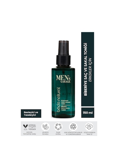 Men's Garage Biberiye Saç Ve Sakal Serumu 50 ML