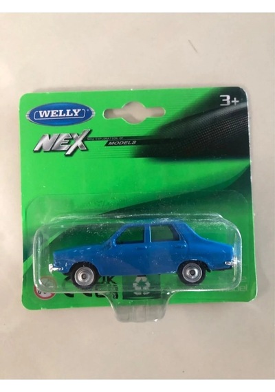 Volvo Xc 90 Renault 12 1/64 Ölçek Lisanslı Diecast Metal Model Araba Oyuncak Araba Set Mavi