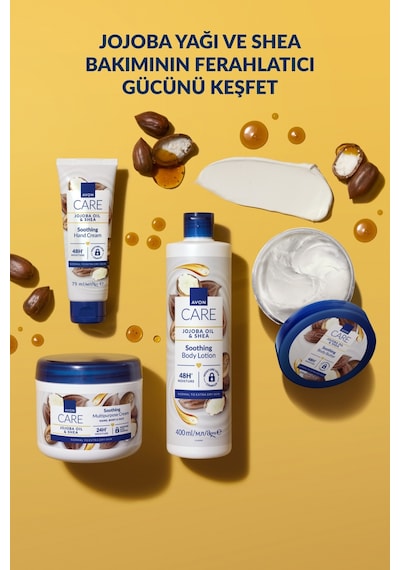 Care Jojoba Yağı Ve Shea İçeren El Kremi 75ml Üçlü Paket