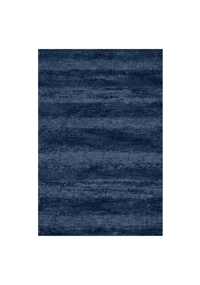 Kartela Halı Aria Halı Kaymaz Taban Makinede Yıkanabilir Halı Lacivert - 60 X 90 Cm