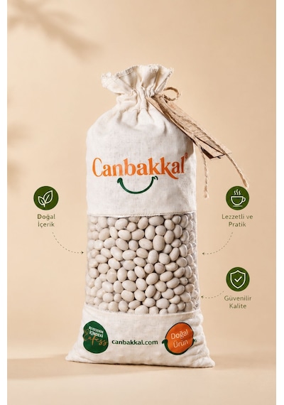 Canbakkal Yerli Şeker Fasulyesi İnce Kabuklu Kolay Pişen Kuru Fasulye 1 KG