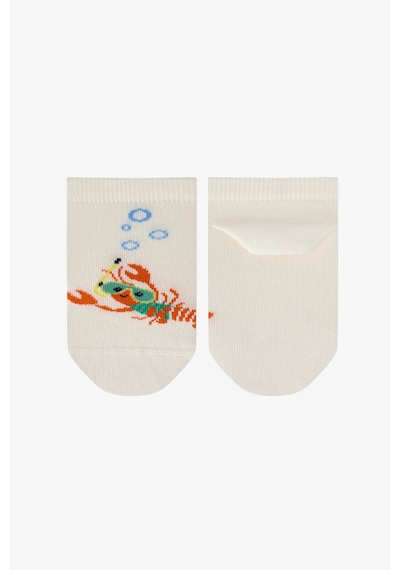 Penti Erkek Çocuk Snorkel Lobster 3lü Patik Çorap Mavi
