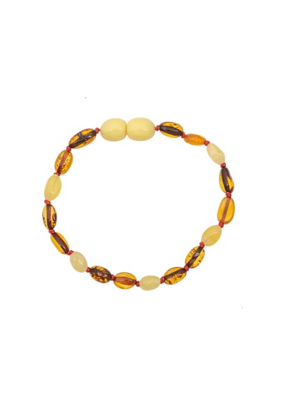 Casera's Bebek Damla Kehribar Bileklik Csr2185644 Gümüş