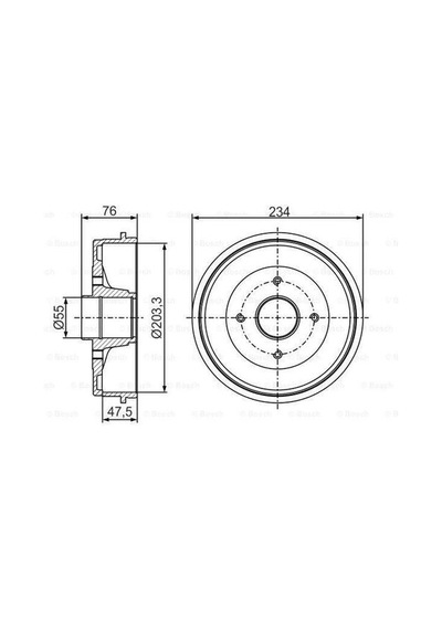 Bosch 0986477290 Fren Kampanası 432000978r