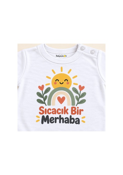 Babylimon Sıcacık Bir Merhaba Beyaz Kısa Kollu Çıtçıtlı Bebek Zıbını Beyaz - Sıcacık Bir Merhaba - 928161971 Beyaz - Sıcacık Bir Merhaba Babylimon Sıcacık Bir Merhaba Beyaz Kısa Kollu Çıtçıtlı Bebek Zıbını Beyaz - Sıcacık Bir Merhaba - 928161971 Beyaz - Sıcacık Bir Merhaba