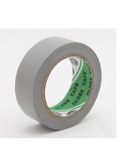 Globe Pvc Elektrik İzolasyon Bant "0.13x19x10yrds" Gri