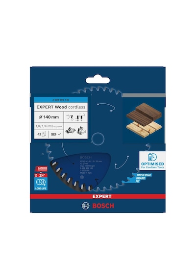 Bosch Expert 140x20 Mm 42 Diş Akülü Ahşap Daire Testere 2608902140