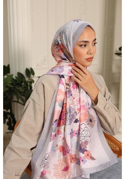 Silk Home Olinda Şal 49004-05 Beyaz