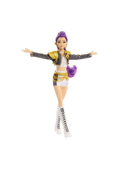 Kpop Demon Hunters Huntr/x Mattel Rumi Golden Şarkı Söyleyen Eklemli Bebek 29 Cm