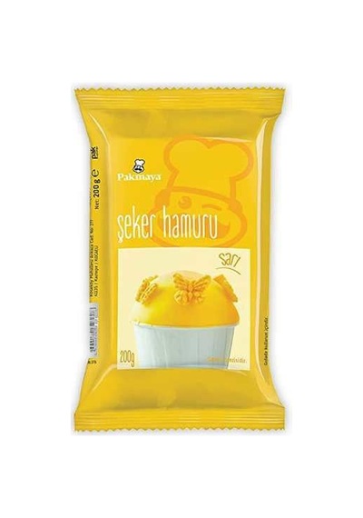 Seker Hamuru Sarı 200gr 1 Adet