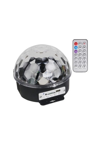 Led Kristal Küre Disko Topu 6 Renk Sese Duyarlı Uzaktan Kumadalı Disko Görseldeki Renk