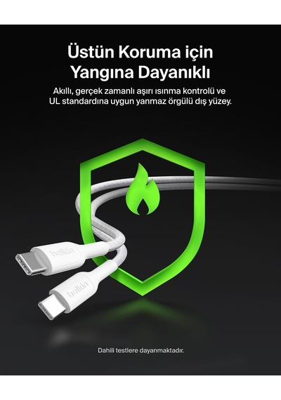 Boostcharge Pro 2 Si 1 Arada 140 W Usb-c - Usb-c Şarj Kablosu, Örgülü Çift Şarj Kablosu, Akıllı Güç Paylaşımı İle Hızlı Şarj, Macbook, İphone, İpad, Samsung, Pixel Ve Daha Fazlası İçin, Beyaz Boostcharge Pro 2 Si 1 Arada 140 W Usb-c - Usb-c Şarj Kablosu, Örgülü Çift Şarj Kablosu, Akıllı Güç Paylaşımı İle Hızlı Şarj, Macbook, İphone, İpad, Samsung, Pixel Ve Daha Fazlası İçin, Beyaz