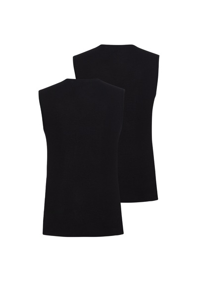 Blackspade Erkek Tshirt 2li Paket Tender Cotton 9677 - Siyah