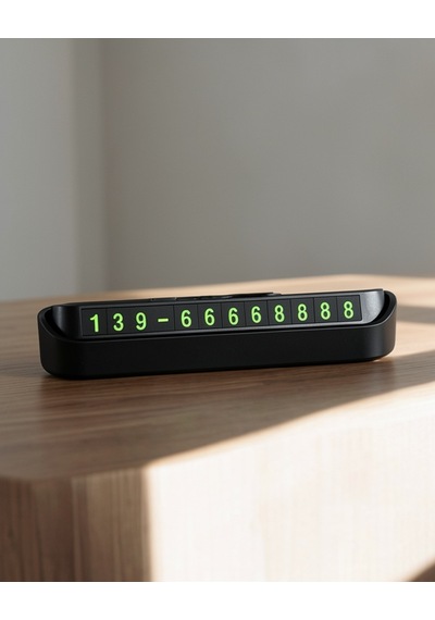 Araç İçi Numaratör Açılır Kapanır Telefon Numarası Bırakma 0