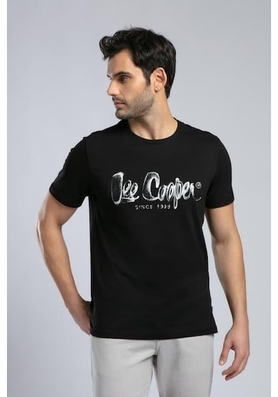 Lee Cooper Drawınglogo Erkek O Yaka T-shirt 252 Lcm 242002-29219 Beyaz