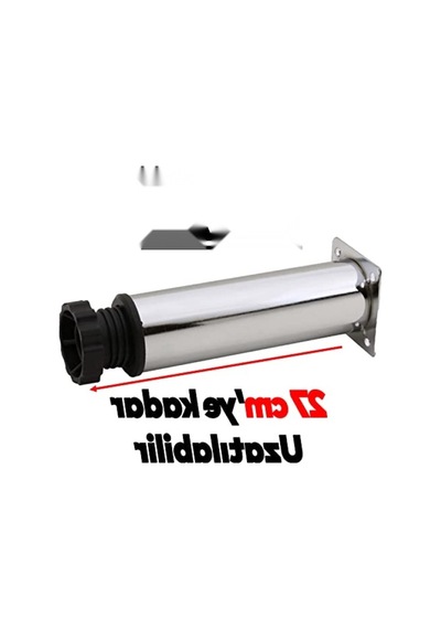 Ayarlanabilir Metal Destekli 25 Cm Krom Ayaklı Kanepe Baza Koltuk 6395751