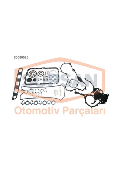 SUPSAN S0080025 Motor Takım Conta Master II 2.5 DCI G9U 2.5 Cdtı 16V Keçelı Subap Lastıklı Skc Sız
