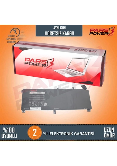 Dell Uyumlu Precision M3800 Serisi Batarya - Pil (Pars Power) 475826