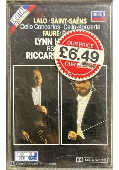 Plak Değildir Kaset Tir Lalo Saint-saens Classic Kaset