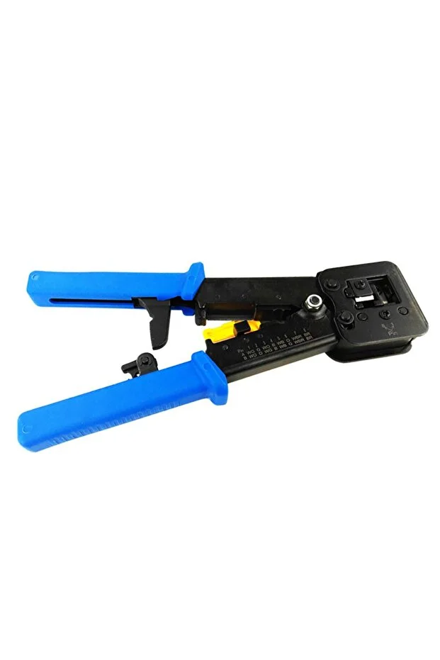 Yeni Nesil Rj45 Pense Rj12 R J45 Sıkma Makaslı Network Ağ Pense Ez Rj45 Crimper 8p 6p Network Aksesuar