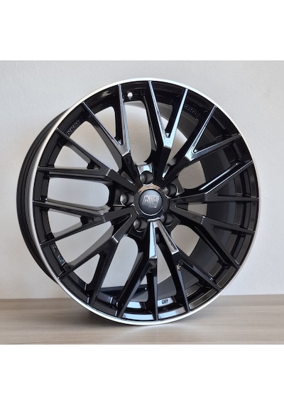 Msw-44 Cant 5x112 20x8.5 Et35 73.1 Sıyah Lıp Polısh Jant Desıgned By O.z. (4 Adet)