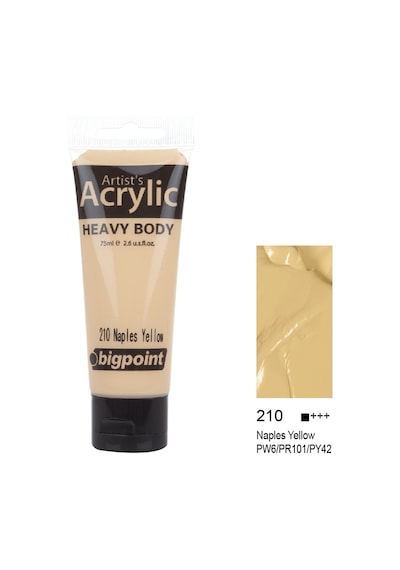 Bigpoint Akrilik Boya 75 ml Naples Yellow 210