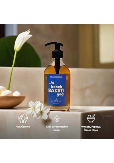Otama Kırkpınar Doğal Bebek Bakım Yağı 200 Ml