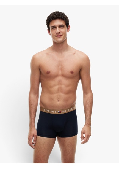 Tommy Hilfiger 3p Trunk Wb Erkek Sarı Boxer - Um0um03908