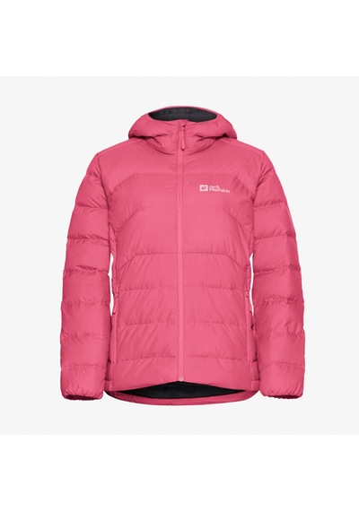 Jack Wolfskin Ather Down Hoody Pembe Kadın Mont A60330 Çok Renkli