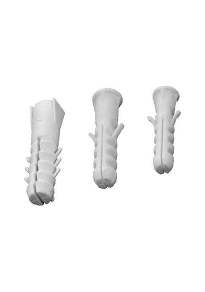 Plastik Dübel 12 Mm. 12 MM. 250 Adet