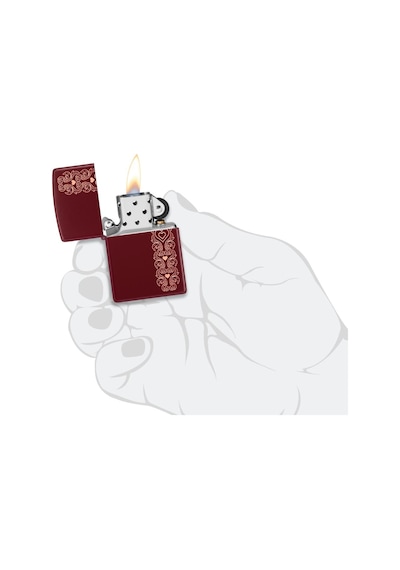 Zippo Çakmak 46021 Love Pattern Design 46296-117269