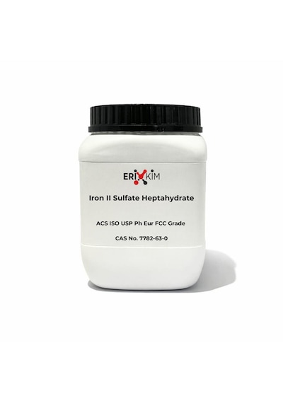 Labbakkal Demir Iı Sülfat 1 Kg Ferrous Sulfate Heptahydrate Usp Grade