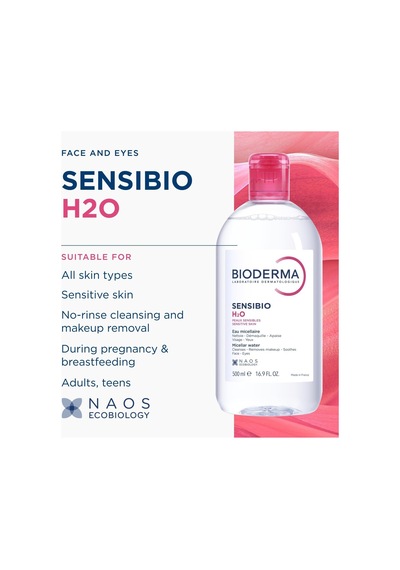 Sensibio H2o Hassas Ve Normal Ciltler İçin Micellar Makyaj Temizleme Suyu Belirtilmemiş