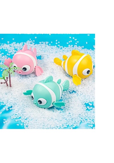 Zvnm Kurmalı Balık Bebek Banyo Oyuncağı Zcv12 Renkli