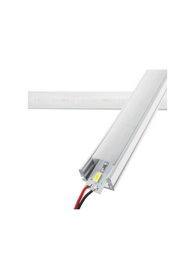 Led Kanal Profil Sıva Üstü 6931 Alüminyum Kasa İnce Tip 2 Metre 15x6mm Opak Pleksi Yan Kapak Diğer
