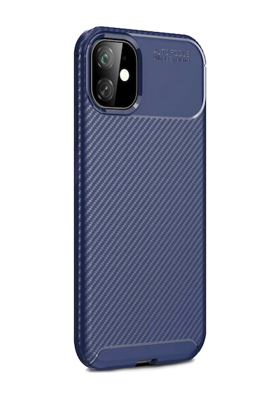 Apple Uyumlu iPhone 11 Kilif Karbon Tasarim Negro Silikon Kapak 403234036