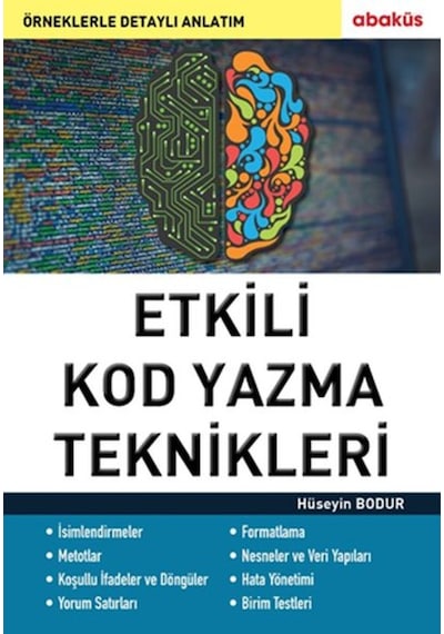 Etkili Kod Yazma Teknikleri - Hüseyin Bodur - Abaküs Kitap