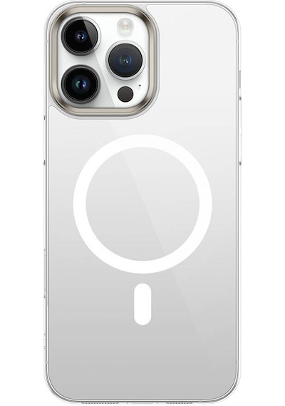 Apple iPhone 16 Pro Uyumlu Kılıf Magsafe Şarj Özellikli Şeffaf Cam Arka Yüzey Zore G-glass Kapak-şeffaf Şeffaf
